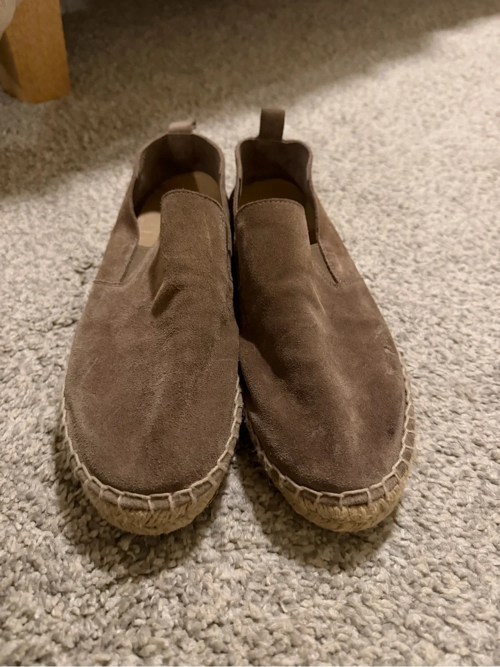 Vince Robin Suede Espadrille Loafers